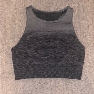 Athletic crop top